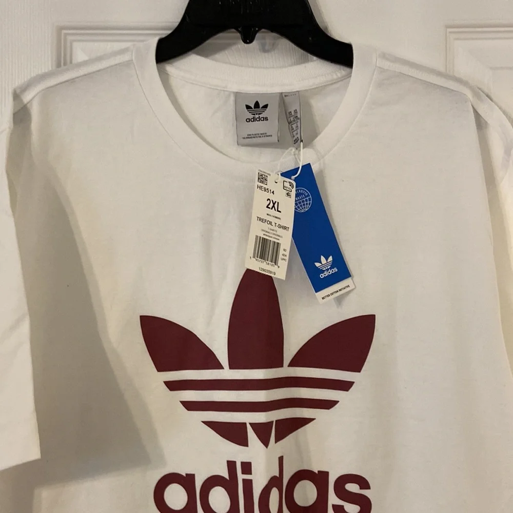 Adidas Man Short sleeve shirt size 2XL brand new with tags length 32” bust 56” - Picture 2 of 12